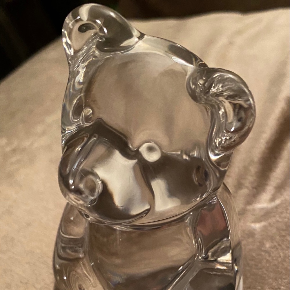 Princess House Crystal Bear
